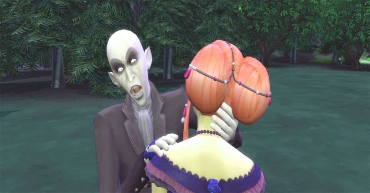 How to Turn Your Sim into a Vampire
