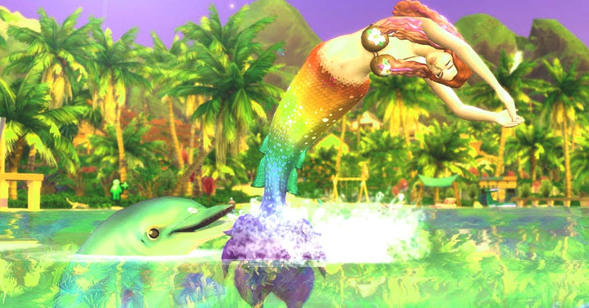 The Sims 4 Sirene (Vivere Sull'isola)